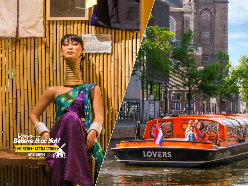 Amsterdam 1-Hour Canal Cruise and Ripley’s Believe it or Not - Why This Combination Works in Amsterdam