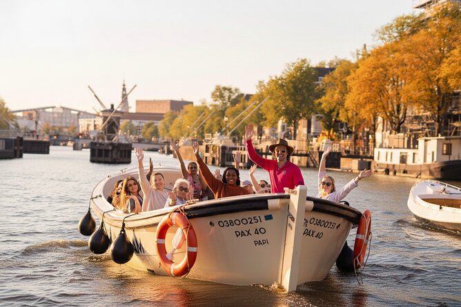 Amsterdam 1-Hour Canal Cruise With Live Guide - From the Skinny Bridge to the Amstel