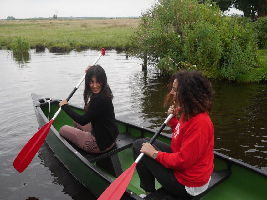Amsterdam: 2-Hour Guided Canoe Trip - The halfway drink and the garden afterward