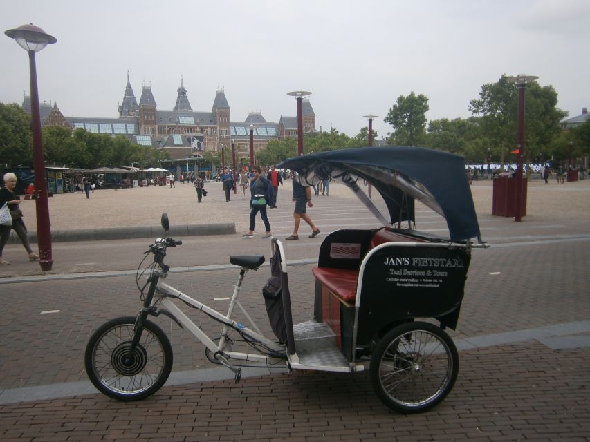 Amsterdam: 2-Hour Sightseeing Tour by Rickshaw - Smaller streets and less familiar corners