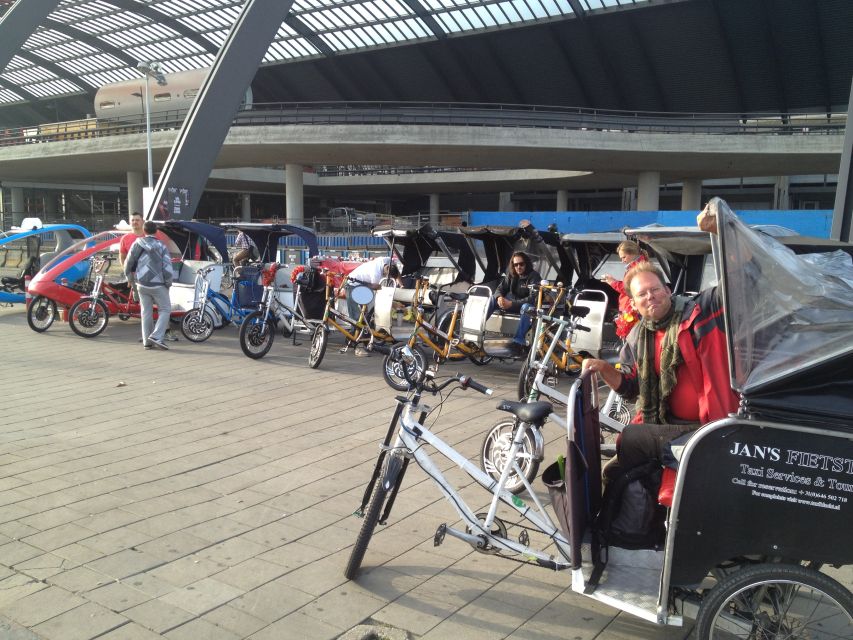 Amsterdam: 2-Hour Sightseeing Tour by Rickshaw - Weather, comfort, and the two-hour timing