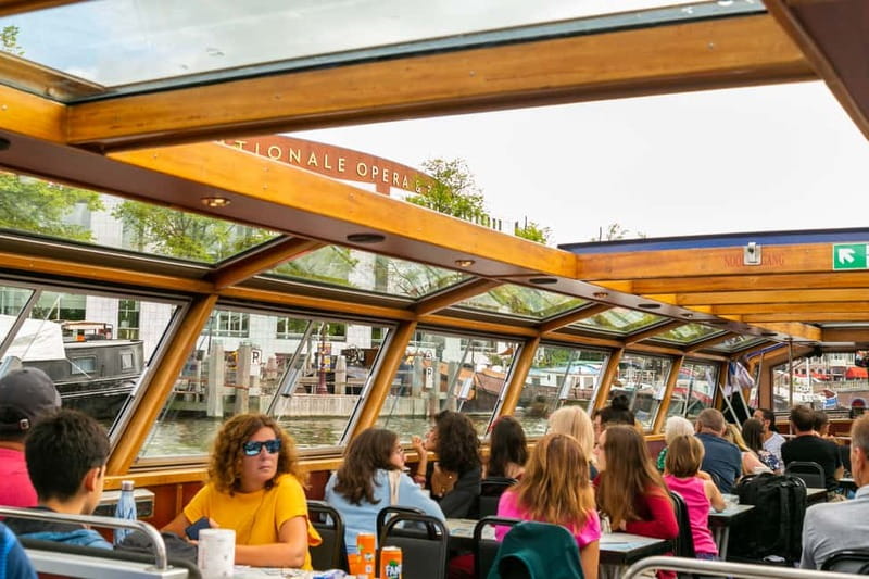 Amsterdam: 75 Minute City Canal Cruise with Audio Guide - Amsterdam Centraal and the IJ River