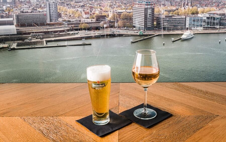 Amsterdam: A'DAM Lookout Entry Ticket with 2 Drinks - Key points to know before you go