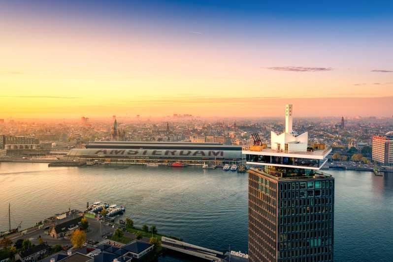 Amsterdam: A'DAM Lookout Entry Ticket with 2 Drinks - What you see from the observation deck