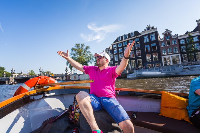 Amsterdam All-Inclusive 90-Minutes Heated Cruise by Captain Jack - The Amstel, bridges, theaters, and old churches