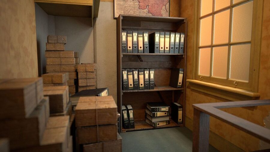 Amsterdam: Anne Frank's Last Walk & Visit the House in VR - Going through the bookcase in virtual reality