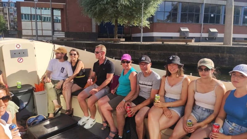 Amsterdam bike tour with a French-speaking guide local! - Westerkerk and the Anne Frank House area