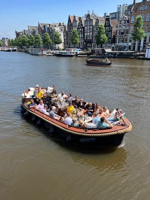 Amsterdam: Boat Tour with Optional Unlimited Drinks - Rembrandt House and the Amstel