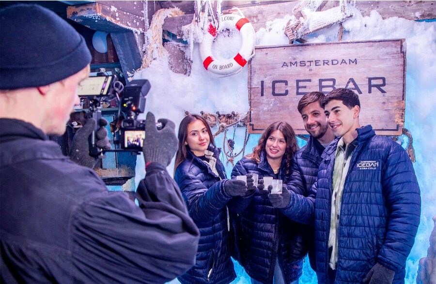 Amsterdam: Canal Cruise and Entrance to Xtracold Icebar - Entering Xtracold Icebar