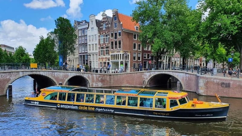 Amsterdam: Canal Cruise from Anne Frank Museum - The canal route, from elegant houses to the IJ River