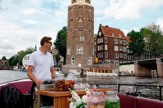 Amsterdam canal cruise in open boat – Guided tour - Central Station and Amsterdam’s newer waterfront