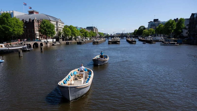 Amsterdam: Canal Cruise in Open Boat with Drink Option - Westerkerk, Prinsengracht, and the Negen Straatjes