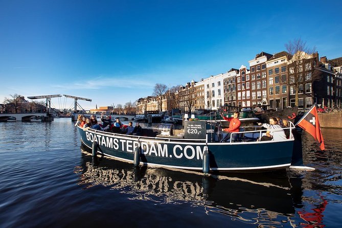 Amsterdam Canal Cruise With Live Guide and Unlimited Drinks - Meeting at Amstel 51F near the Hermitage