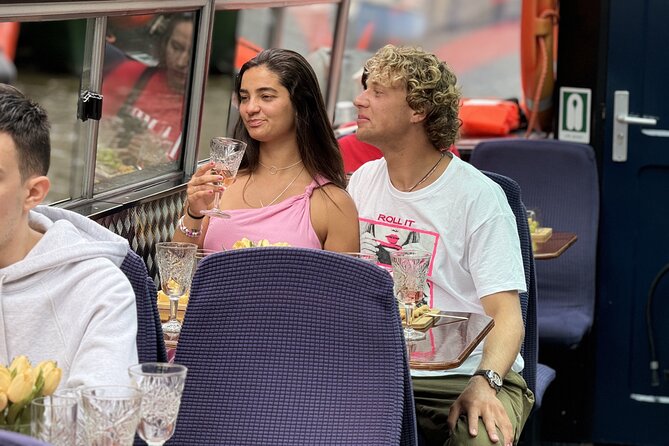 Amsterdam Cheese and Wine Canal Cruise - Reguliersgracht and the famous seven bridges