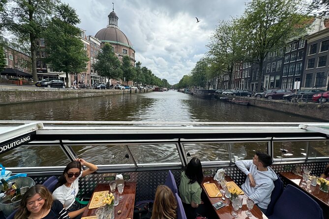 Amsterdam Cheese and Wine Canal Cruise - Anne Frank House and Westerkerk