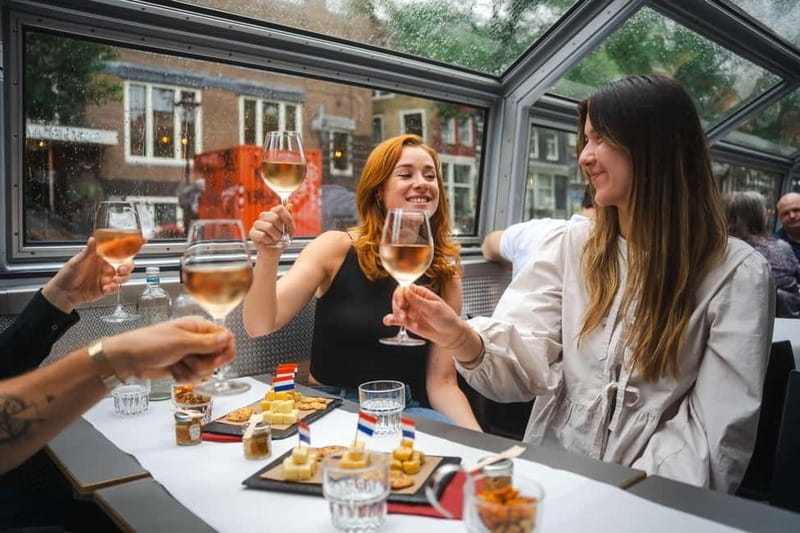 Amsterdam: Cheese & Wine Cruise Tasting Experience - Starting at Damrak Pier 5 near Central Station