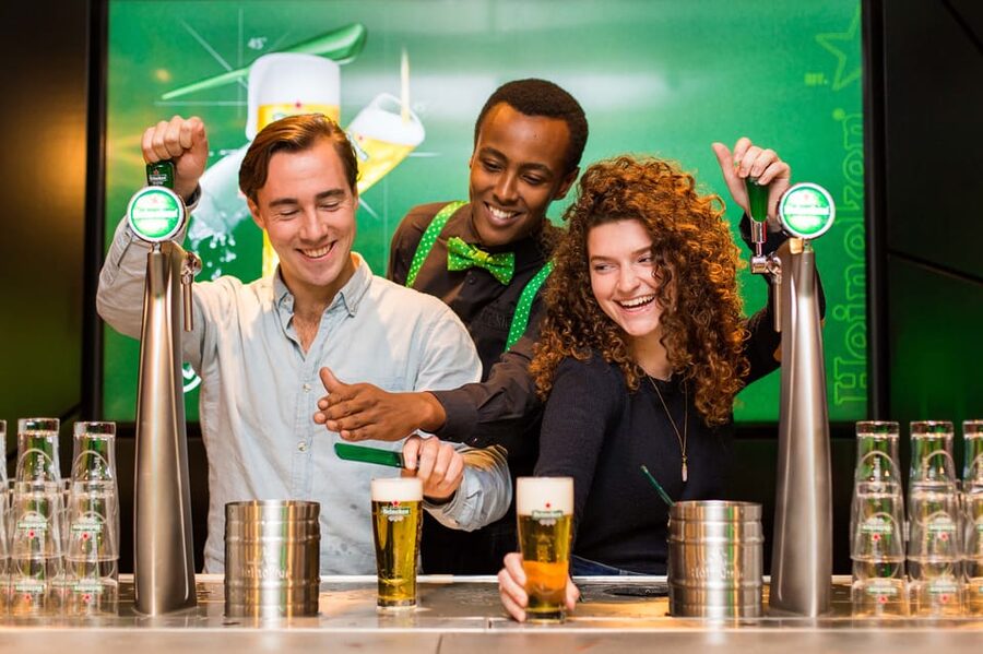 Amsterdam: City Canal Cruise and Heineken Experience Ticket - The final bar stop and your two included drinks