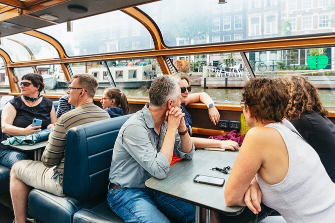 Amsterdam City Centre Cruise on heated boat with Audioguide - What the one-hour route shows you