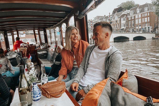Amsterdam Classic Saloon Boat Cruise with Drinks and Cheese - The 9 Streets and Amsterdam’s canal belts