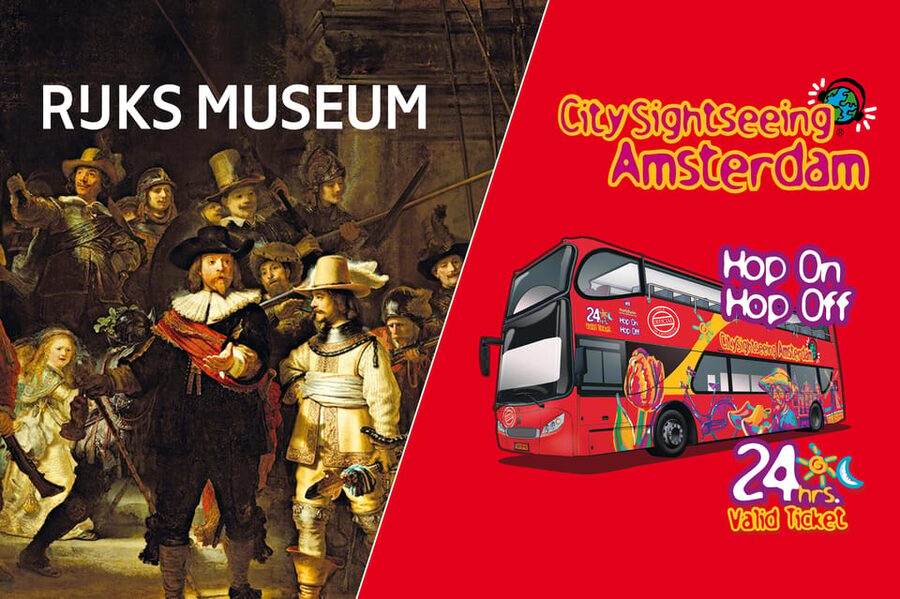 Amsterdam: Combo Rijksmuseum & Hop-On Hop-Off Bus - What this Amsterdam combination actually gives you