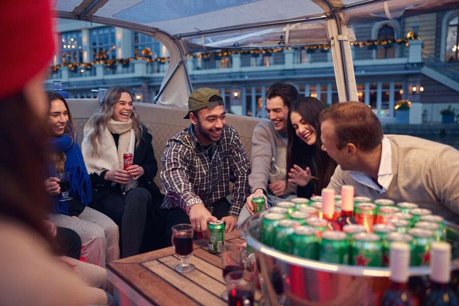 Amsterdam: Covered Canal Booze Cruise with Unlimited Drinks - Choosing between the two drinks options