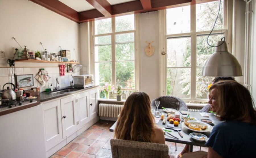 Amsterdam: Craft Dutch Pancakes in Charming Canal House - A canal-house welcome above the Amstel