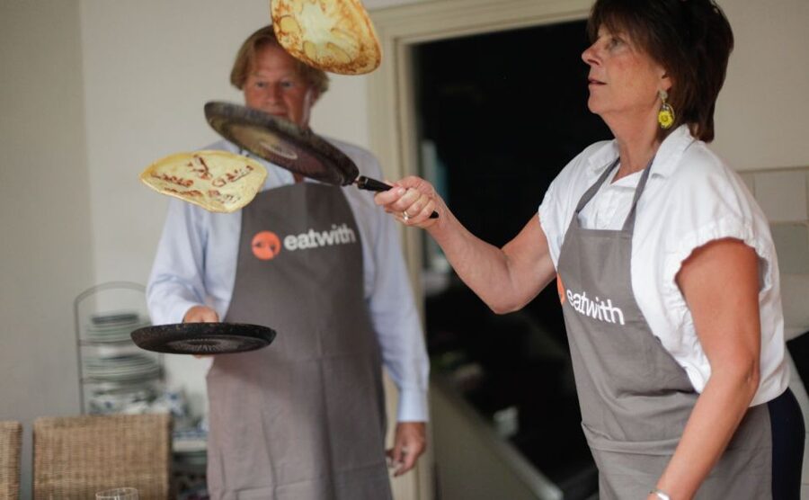 Amsterdam: Craft Dutch Pancakes in Charming Canal House - Conversation is part of the cooking lesson