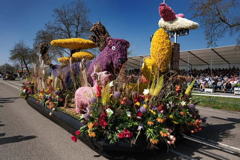 Amsterdam: Day Trip to Flower Parade & Keukenhof on April 18 - How the 7.5-hour schedule works