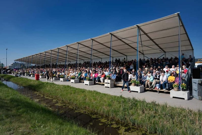 Amsterdam: Day Trip to Flower Parade & Keukenhof on April 18 - Your grandstand seat changes the parade experience