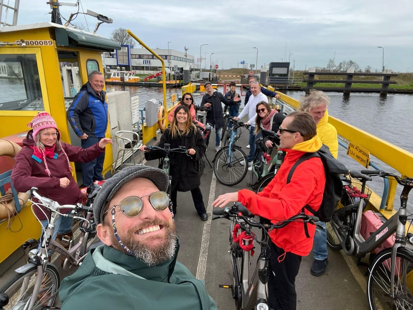 Amsterdam: Dutch Countryside E-Bike with Cheese & Clogs - D’Admiraal Windmill, The Admiral