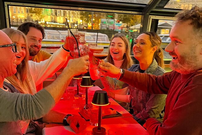 Amsterdam Evening Cocktail Cruise with snacks - The Seven Bridges view