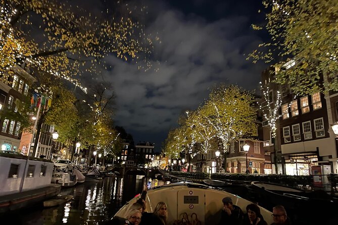 Amsterdam Evening Cosy & Small Cruise & Drinks and Bites - Sunset - The first minutes on the open boat
