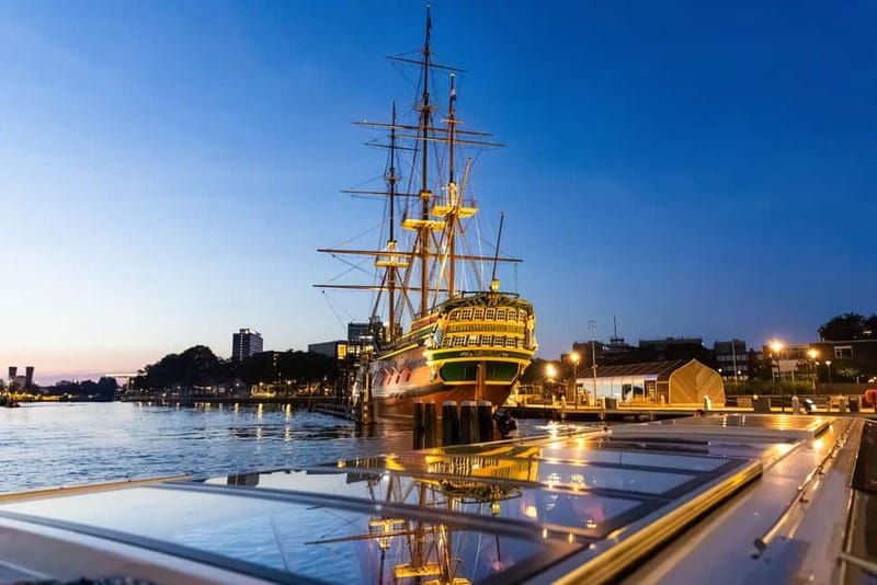 Amsterdam: Evening Cruise with Optional Wine and Snacks - Prinsengracht and Westerkerk: Amsterdam’s classic canal view