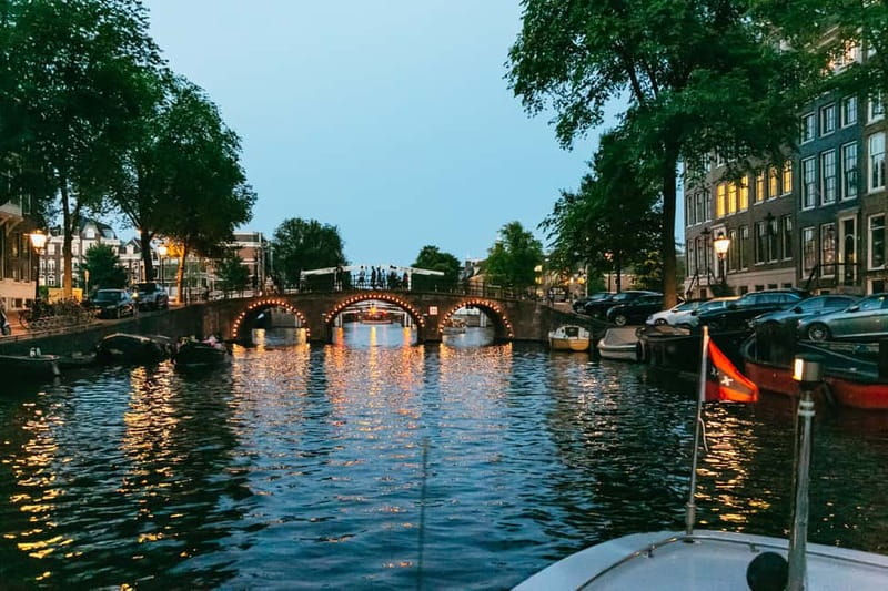 Amsterdam: Evening Cruise with Optional Wine and Snacks - Amsterdam Centraal, the EYE Film Institute, and A’DAM Tower