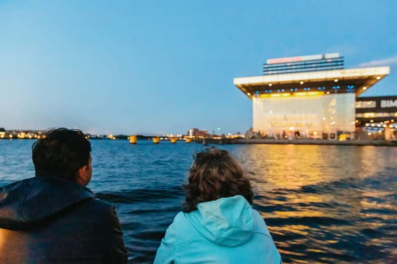 Amsterdam: Evening Cruise with Optional Wine and Snacks - Royal Theater Carré and the Amstel Hotel