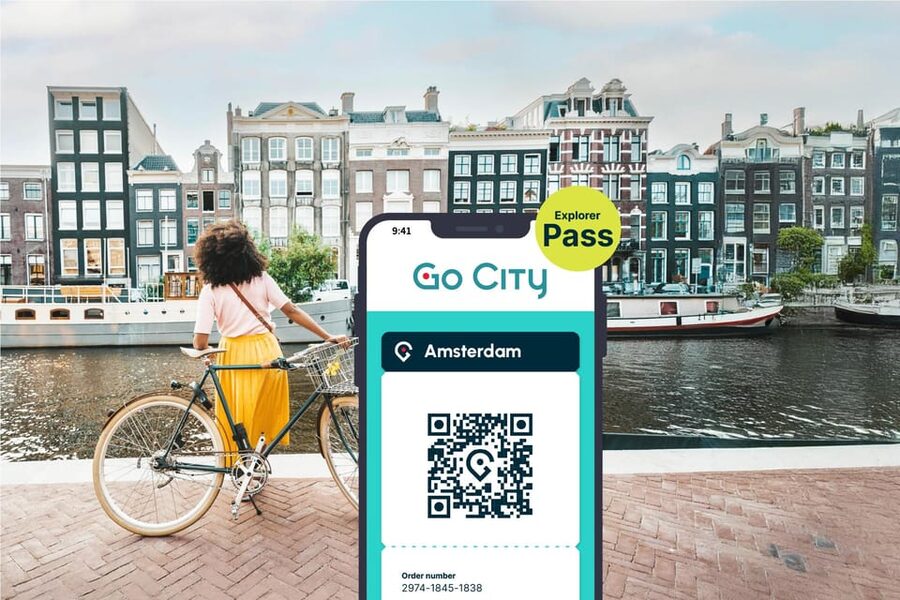 Amsterdam Explorer Pass: Save up to 50% on 3-7 Attractions - Canal cruise, bike hire, and Amsterdam from above