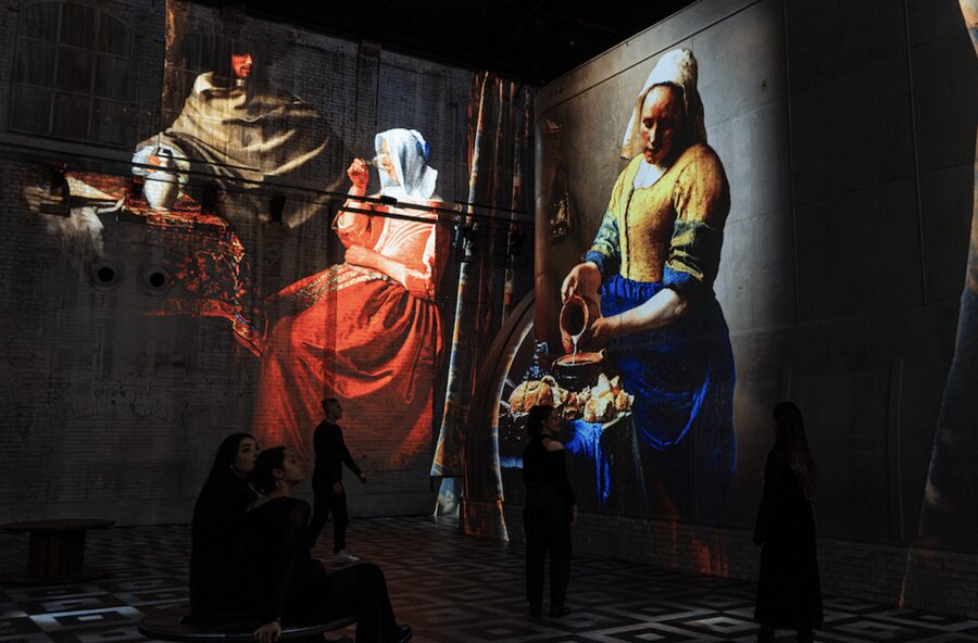 Amsterdam: Fabrique des Lumières Dutch Masters Ticket - The Mondriaan programme offers a sharp change of pace