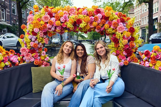 Amsterdam Flower Boat Canal Cruise with Local Guide - The Seven Bridges viewpoint is brief but memorable
