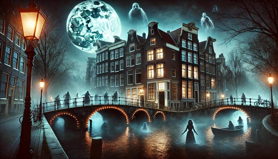 Amsterdam: Ghost Walking Tour and Dark History - Begijnhof: a quieter setting for darker tales