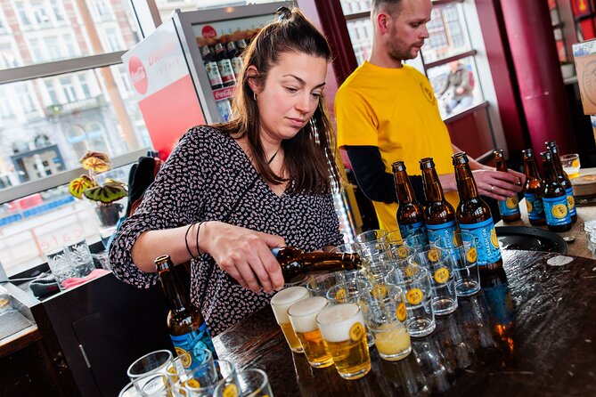 Amsterdam Guided Craft Beer Tasting with Cheese & Sausauge - The unusual meeting place behind Central Station
