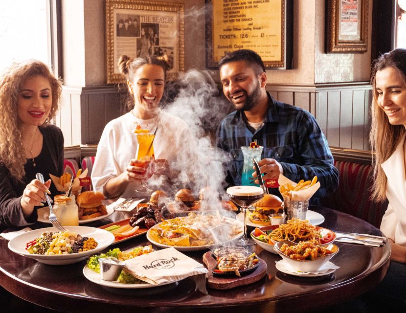 Amsterdam: Hard Rock Cafe Experience - Food Quality, Portion Sizes, and Drinks