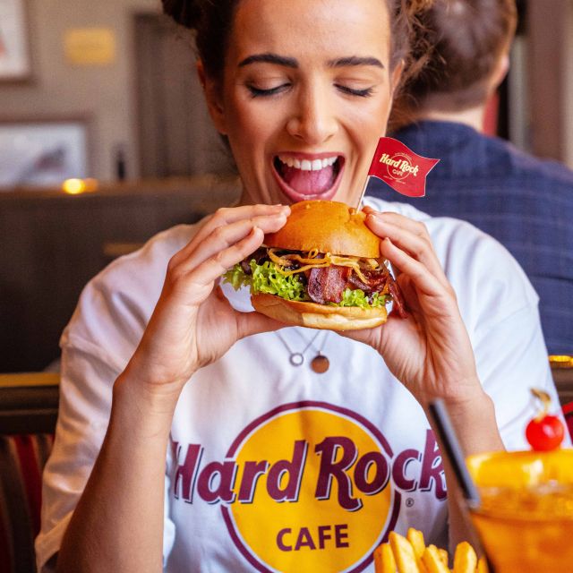 Amsterdam: Hard Rock Cafe Experience - Seating, Atmosphere, and Canal Views