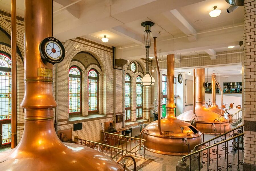 Amsterdam: Heineken Experience Ticket - The four ingredients and the brewing story