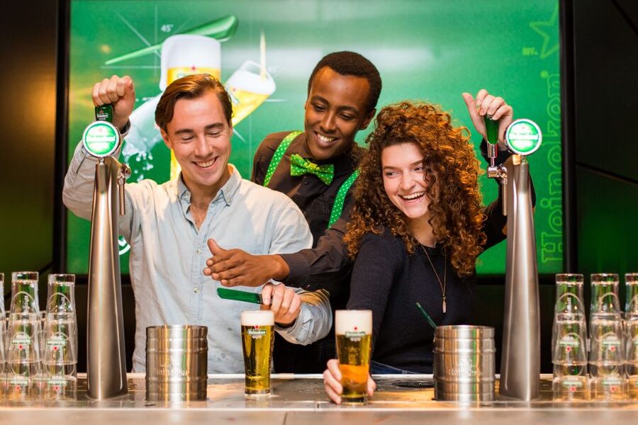 Amsterdam: Heineken Experience Ticket - Learning to pour a proper Heineken