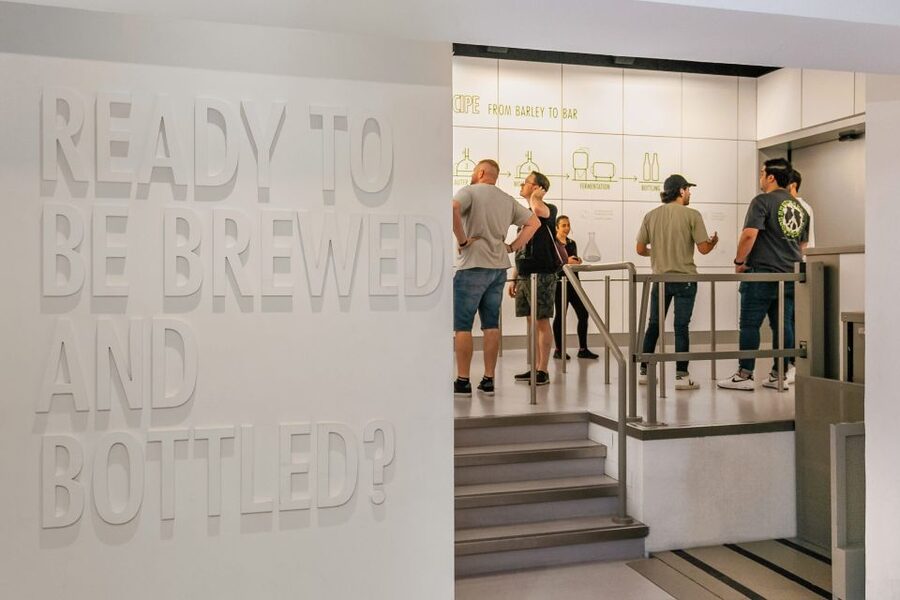 Amsterdam: Heineken Experience Ticket - The bar, photos, and final stop