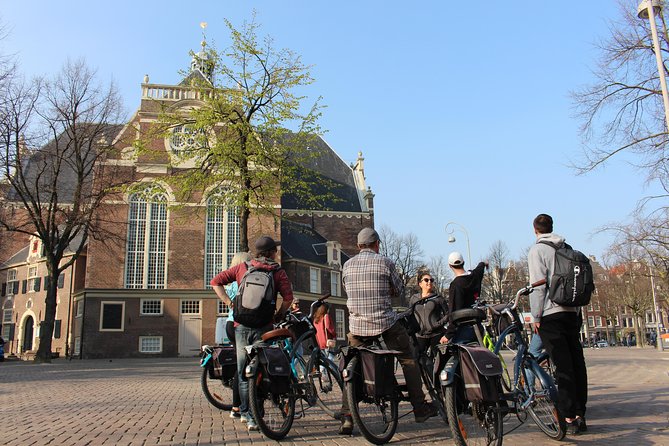 Amsterdam Highlights Bike or E-Bike Tour - The Holocaust Namenmonument and Nieuwmarkt