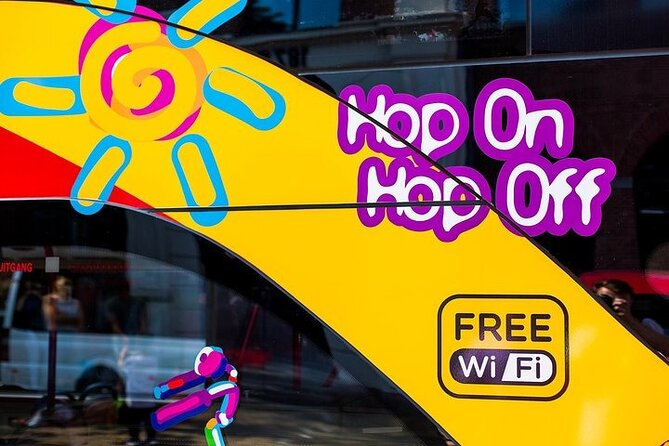 Amsterdam Hop-On Hop-Off 24h or 48h Bus and Boat Option - Reading the bus route from east to west