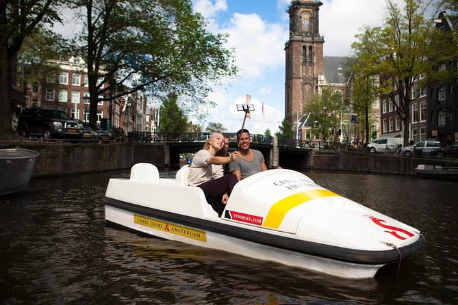 Amsterdam Independent Sightseeing by Pedal Boat - Key points to know before you pedal