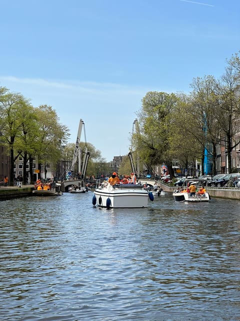 Amsterdam: Kingsday Party Cruise including Drinks - Why King’s Day looks better from a canal boat