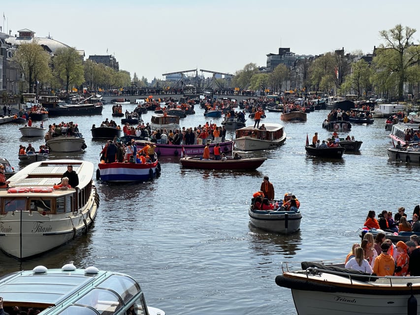 Amsterdam: Kingsday Party Cruise including Drinks - The boat atmosphere: social, lively, and not always polished